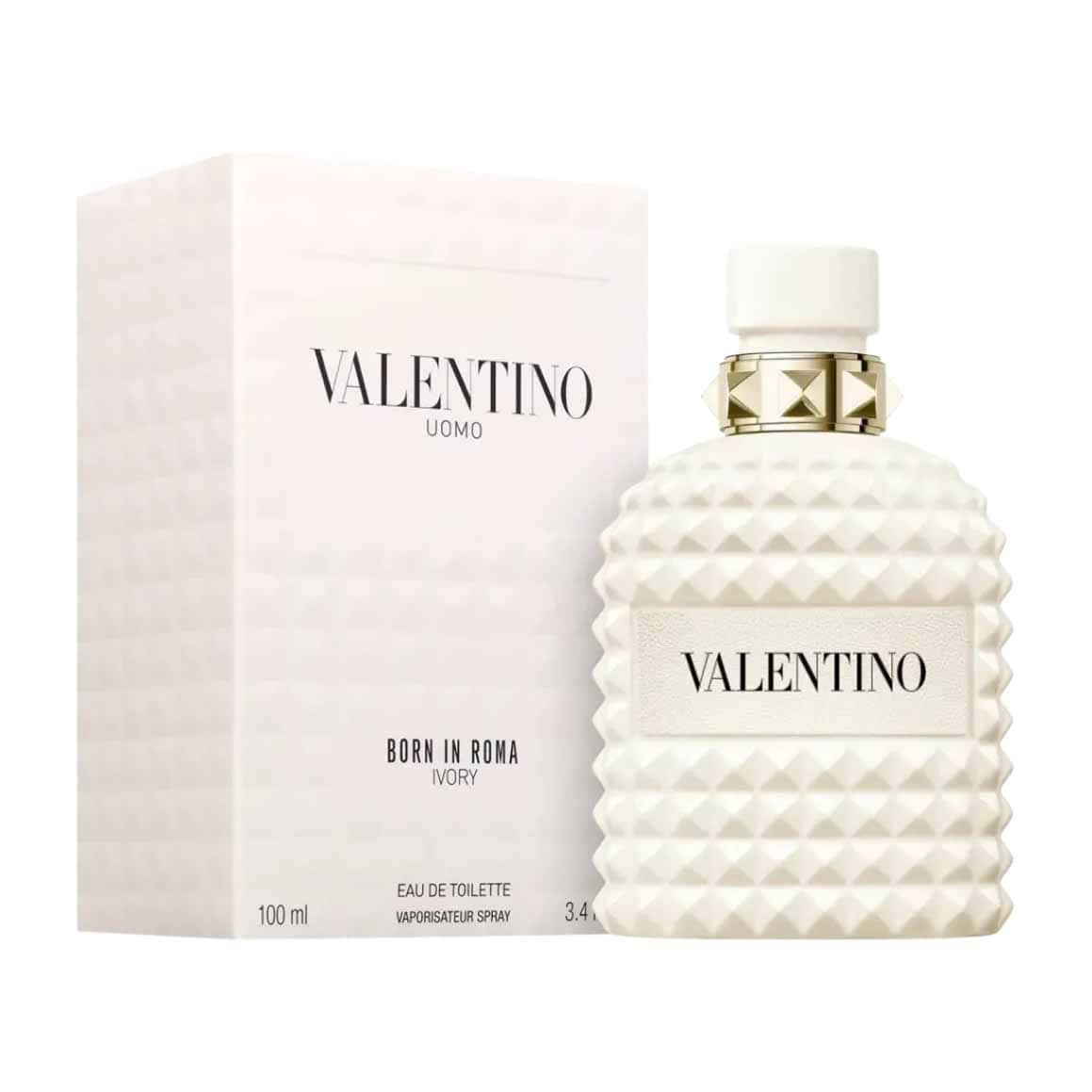 Valentino Uomo Born in Roma Ivory EDT For Men - 100ml - Bloom Pharmacy