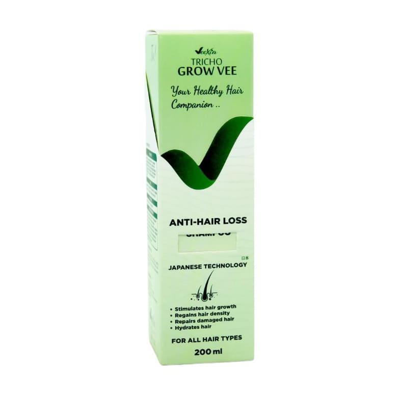 Veexia Tricho Grow Vee Anti - Hair loss Shampoo - 200ml - Bloom Pharmacy