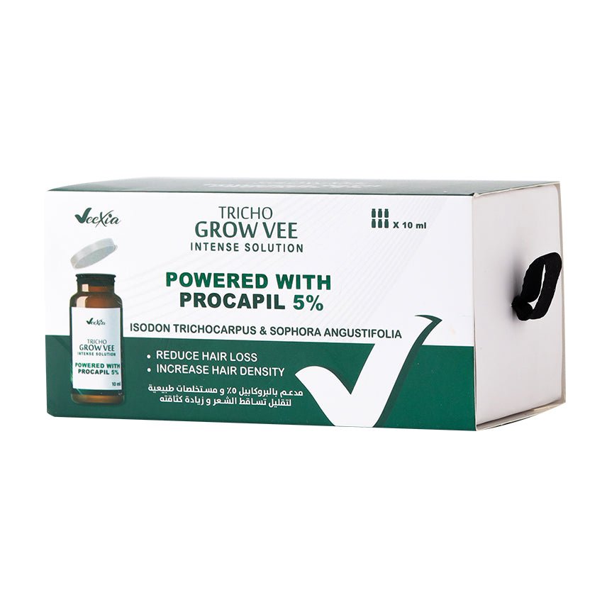 Veexia Tricho Grow Vee Intense Solution - 6x10ml - Bloom Pharmacy