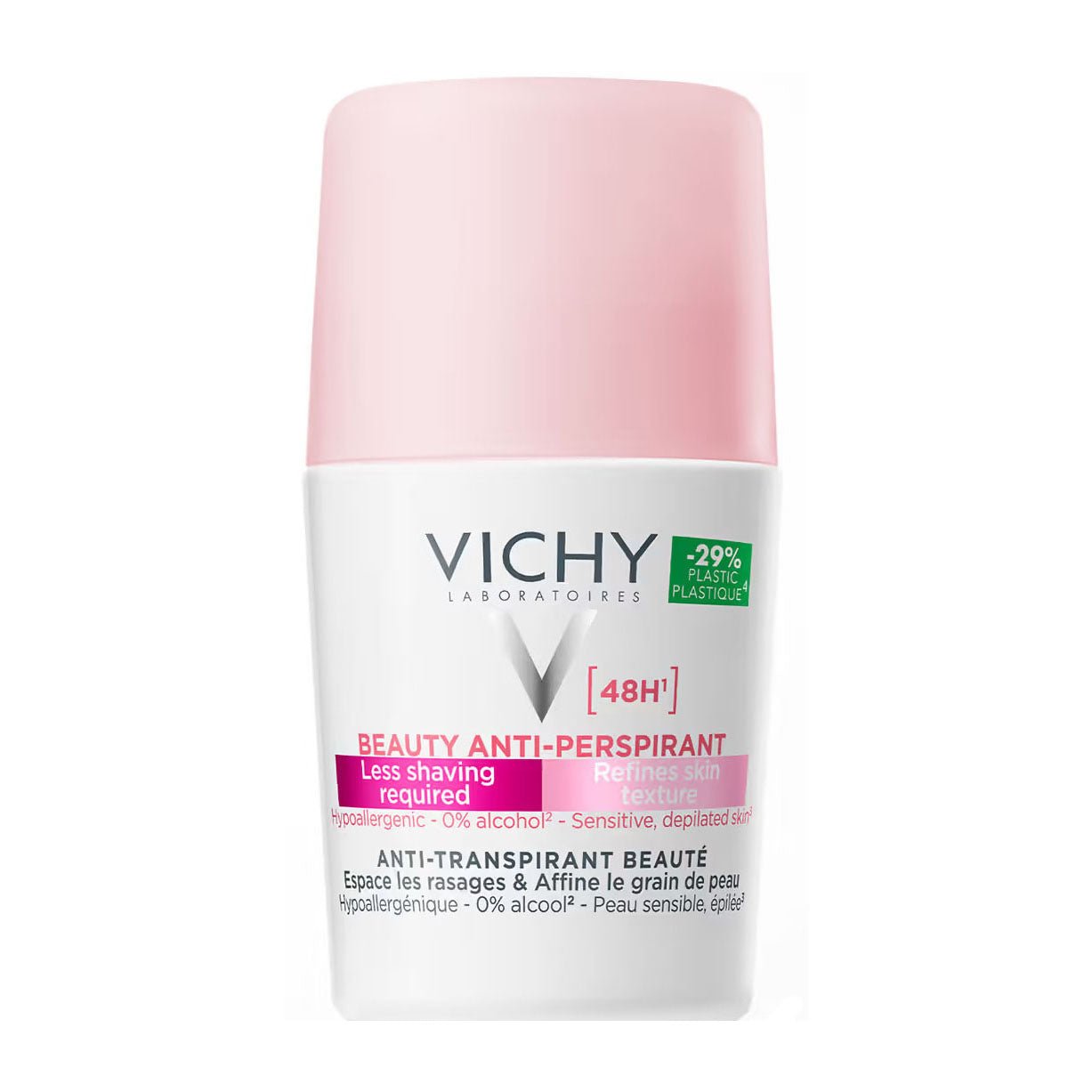 Vichy 48 Hours Anti Perspirant Beauty Deodorant For Women - 50ml - Bloom Pharmacy