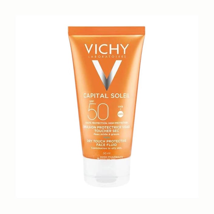 Vichy Capital Soleil Anti Shine Sunscreen Fluid SPF 50+ - 50ml - Bloom Pharmacy