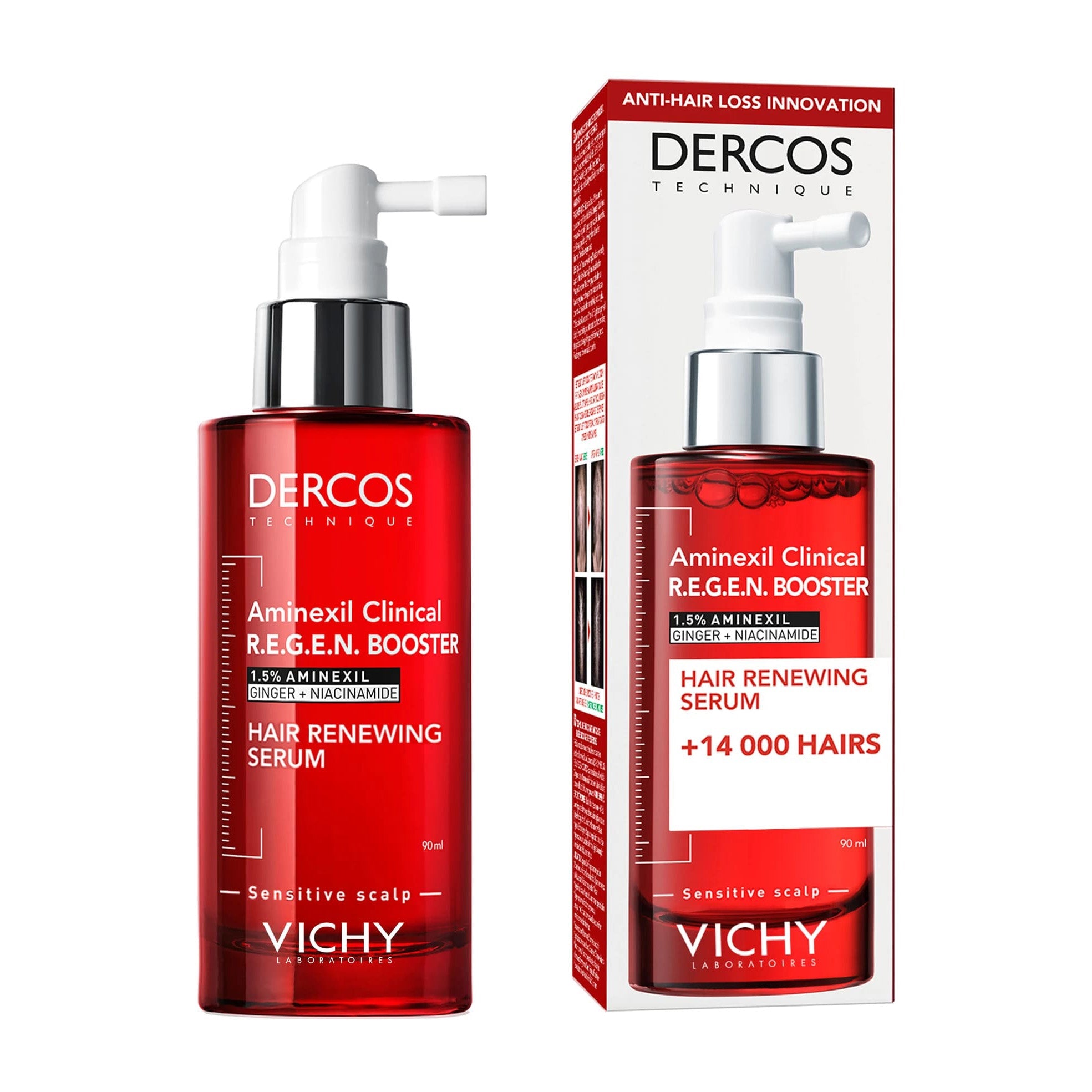 Vichy Dercos Aminexil Clinical R.E.G.E.N. Booster - 90ml - Bloom Pharmacy