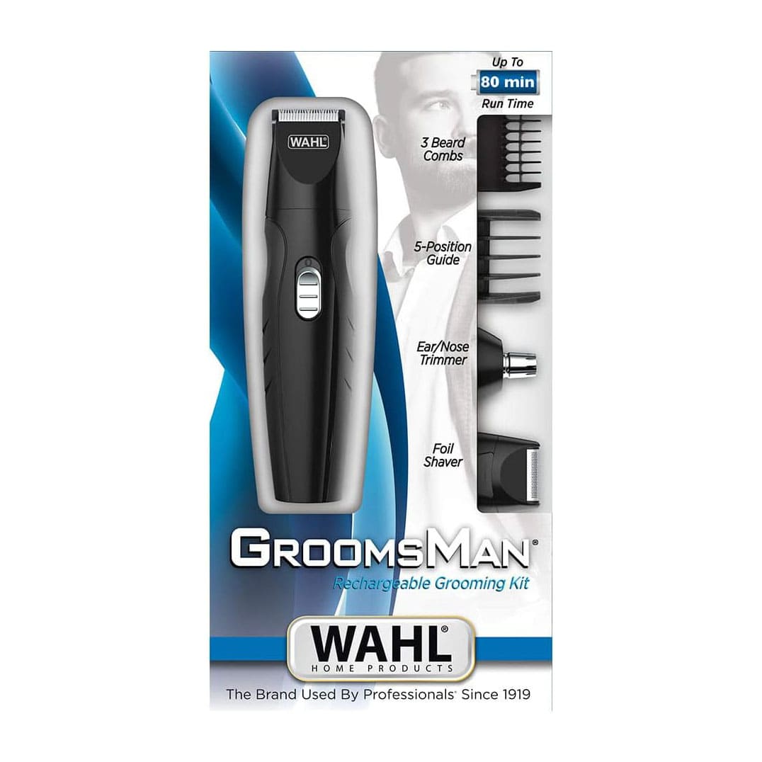 Wahl GroomsMan Rechargeable Grooming Kit - Bloom Pharmacy