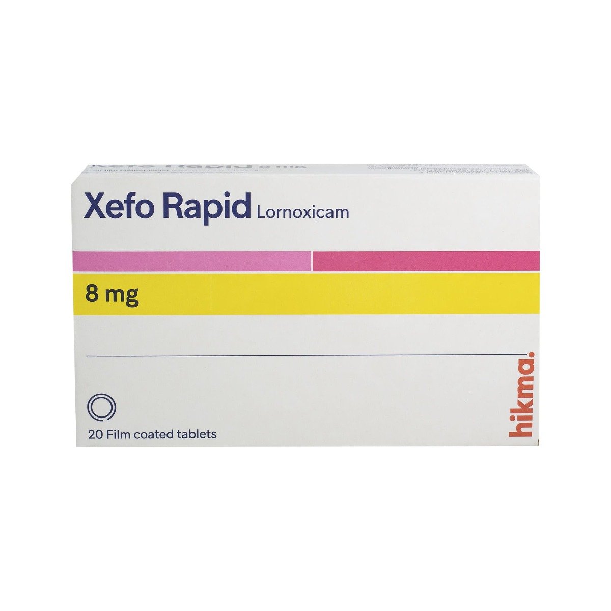 Xefo Rapid 8 mg - 20 Tablets - Bloom Pharmacy