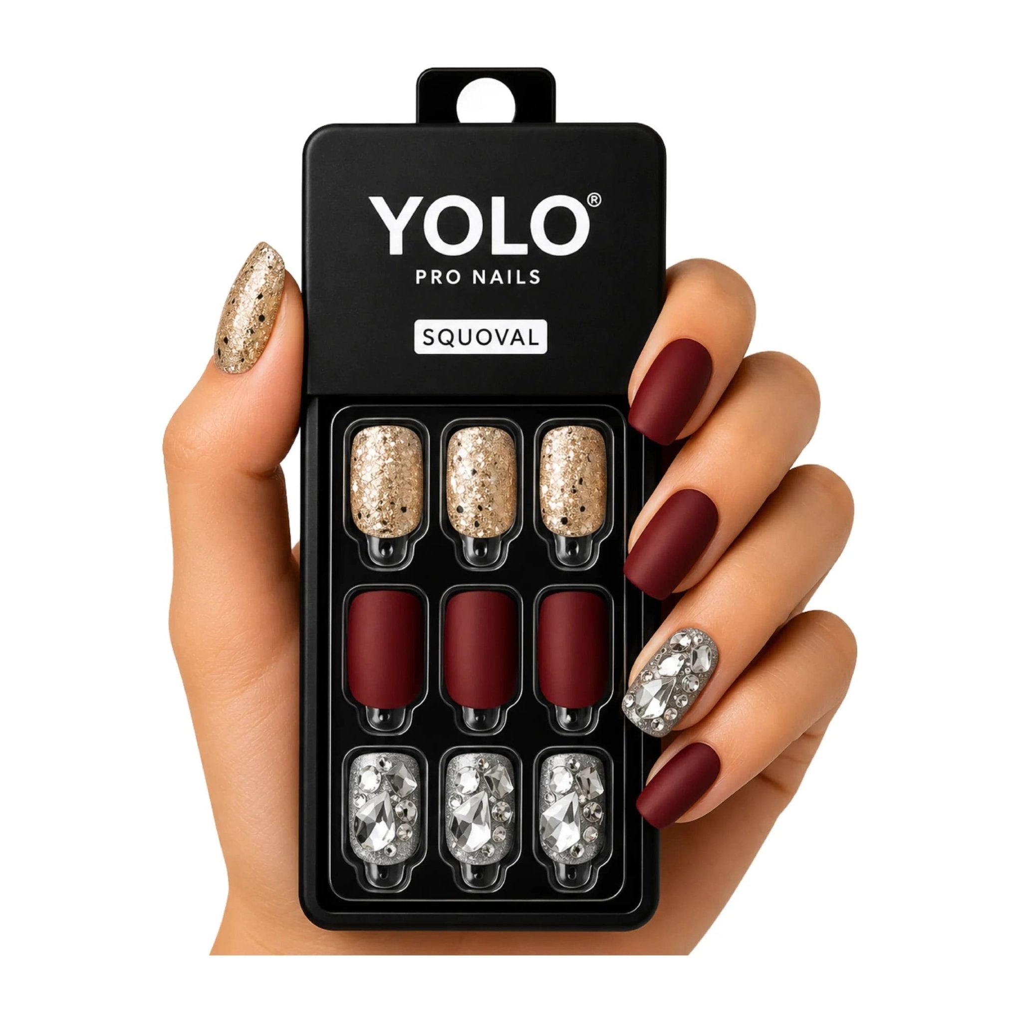 Yolo Squoval Short Pro Nails - SS-114-Diva - Bloom Pharmacy
