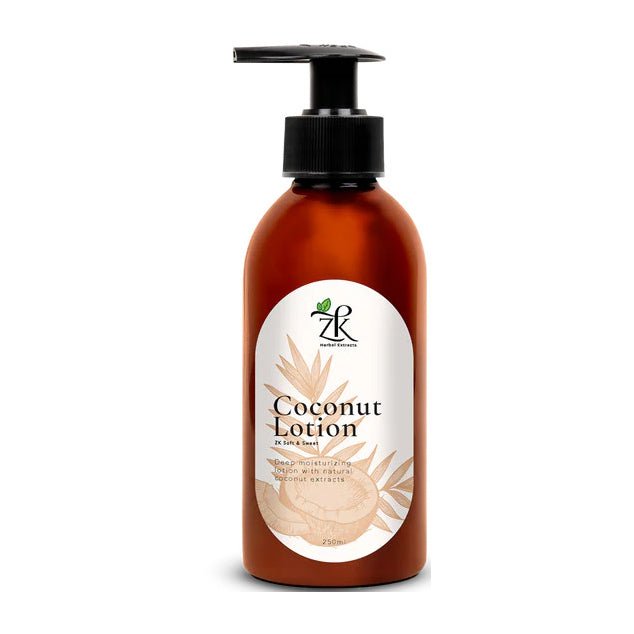 ZK Coconut Deep Moistrizing Lotion - 250ml - Bloom Pharmacy