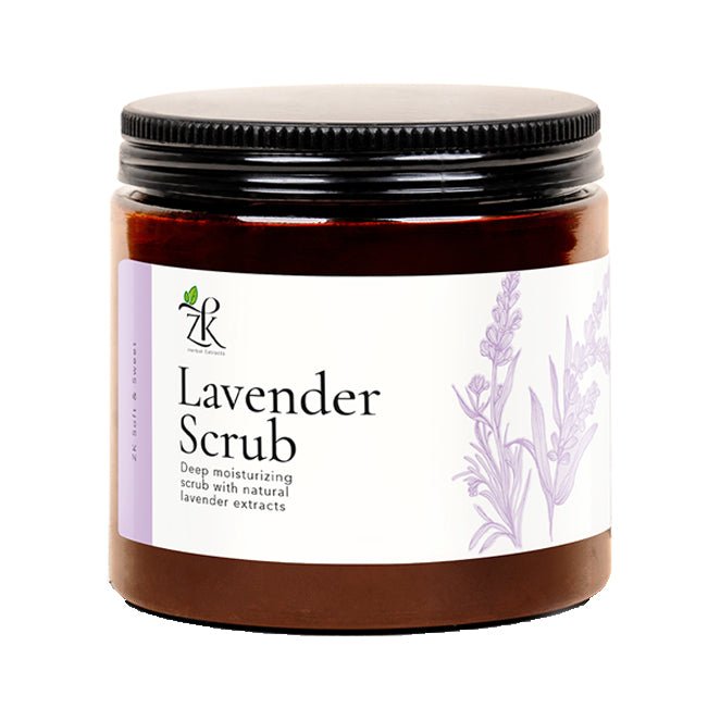 ZK Lavender Deep Moisturizing Scrub - 250gm - Bloom Pharmacy