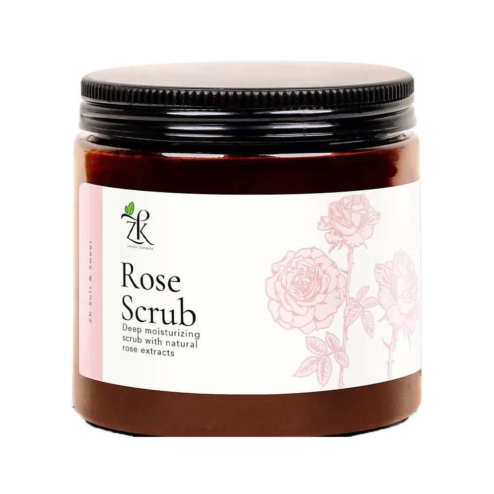 ZK Rose Deep Moisturizing Scrub - 250gm - Bloom Pharmacy
