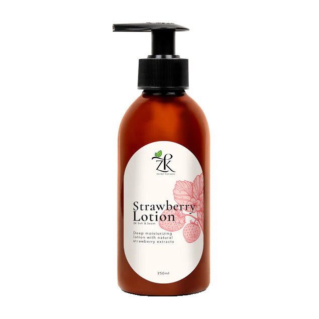 ZK Strawberry Deep Moisturizing Lotion - 250ml - Bloom Pharmacy