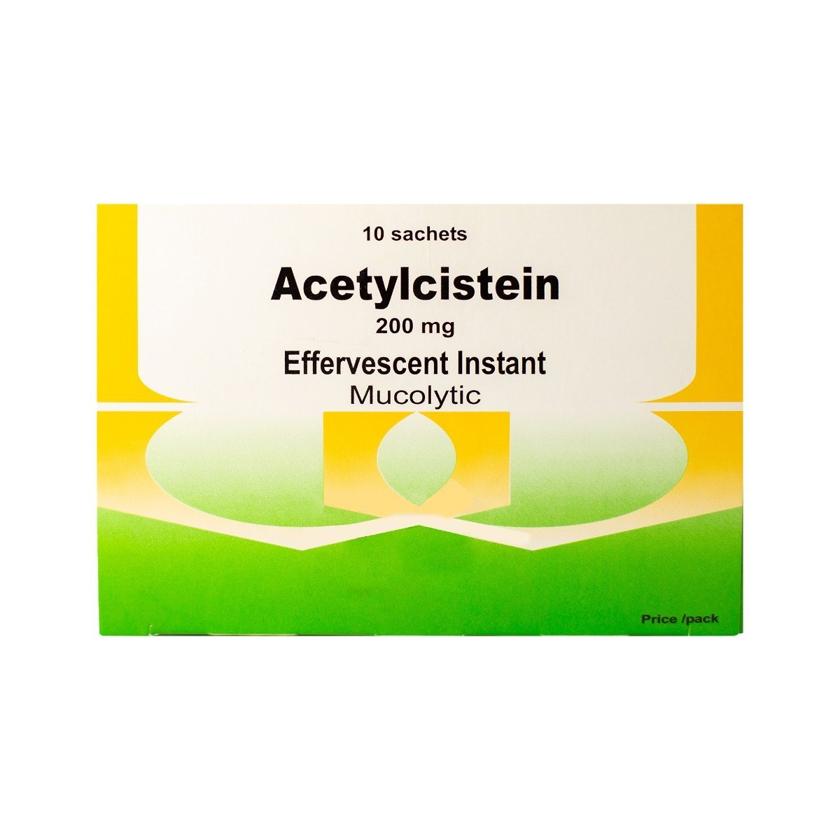 Acetylcistein 200 mg Effervescent Powder - 10 Sachets - Bloom Pharmacy