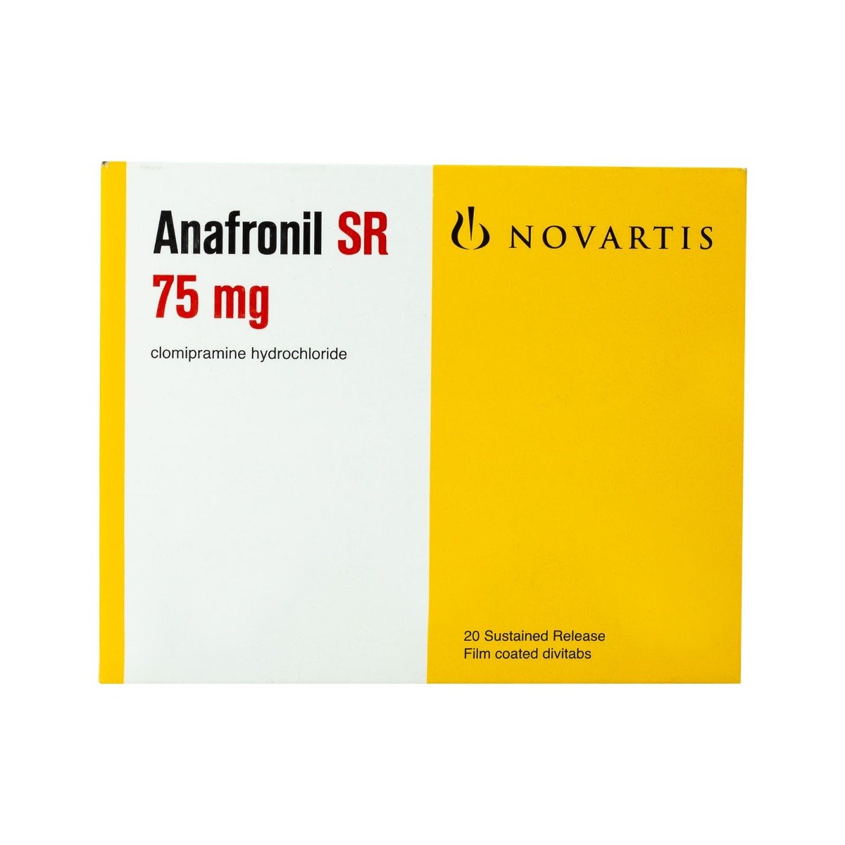 Anafronil SR 75 mg - 20 Tablets - Bloom Pharmacy