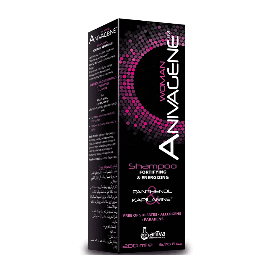 Anivagene Fortifying Energizing Shampoo For Women - 200ml - Bloom Pharmacy