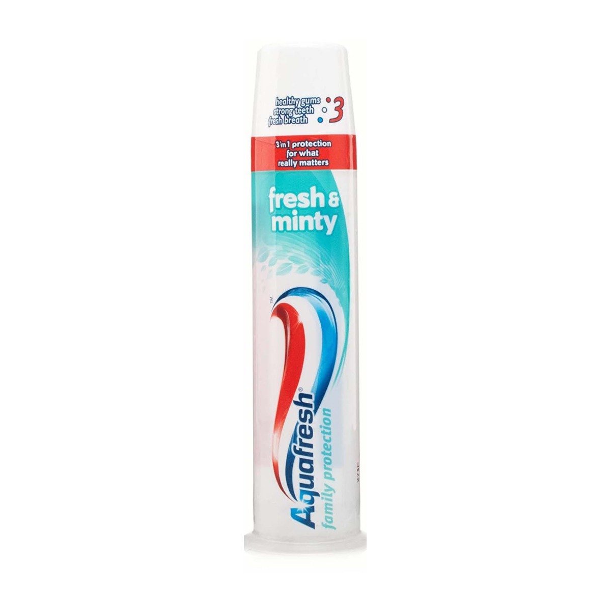 Aquafresh Fresh & Minty Pump Toothpaste - 100ml - Bloom Pharmacy