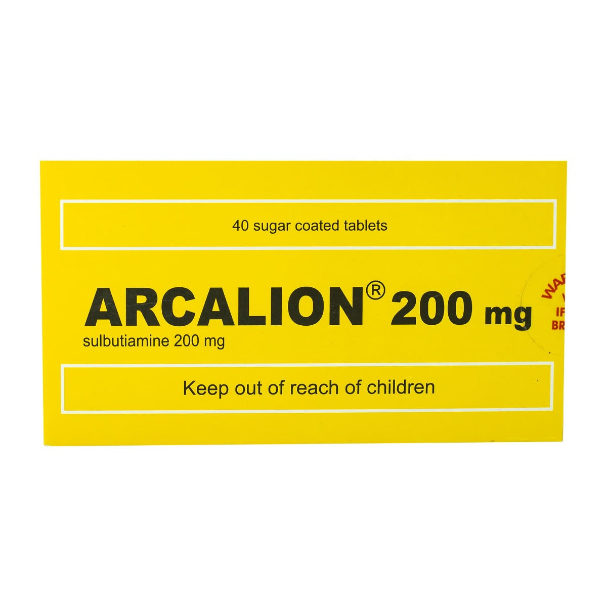 Arcalion 200 mg - 40 Tablets
