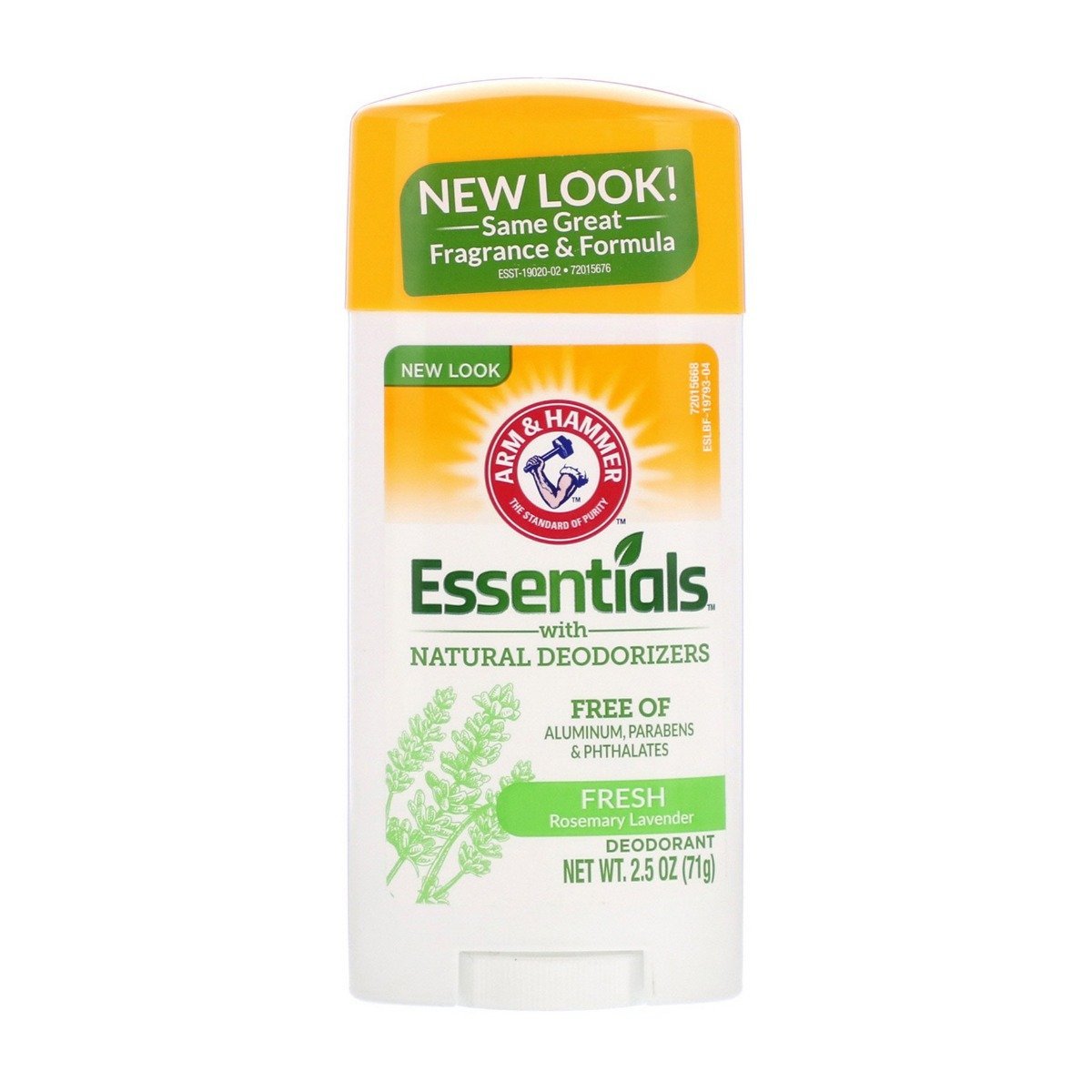Arm & Hammer Essentials Natural Fresh Of Rosemary Lavender Deodorant Stick - 71gm - Bloom Pharmacy