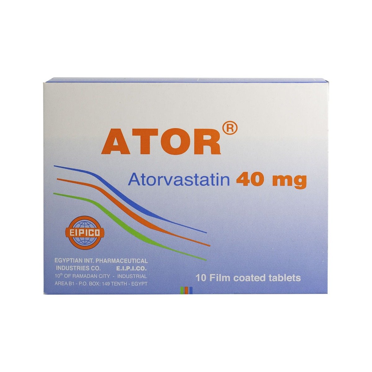 Ator 40 mg - 10 Tablets - Bloom Pharmacy
