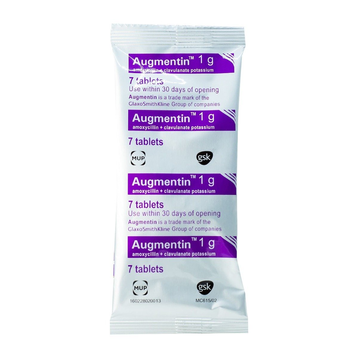 Augmentin 1 gm - 14 Tablets - Bloom Pharmacy