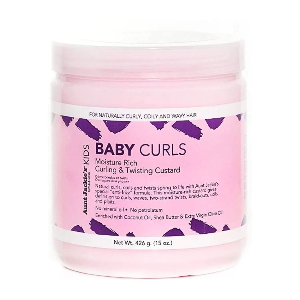 Aunt Jackies Baby Curls Curling & Twisting Custard - 426ml - Bloom Pharmacy