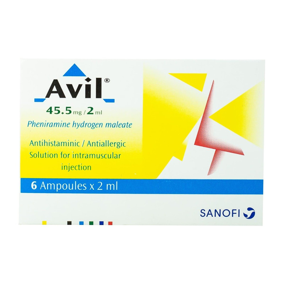 Avil 45.5 mg 2ml - 6 Ampoules - Bloom Pharmacy