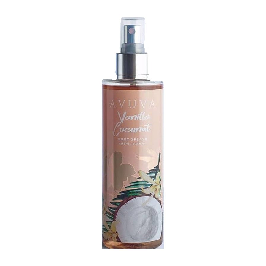 Avuva Vanilla & Coconut Body Splash - 253ml - Bloom Pharmacy