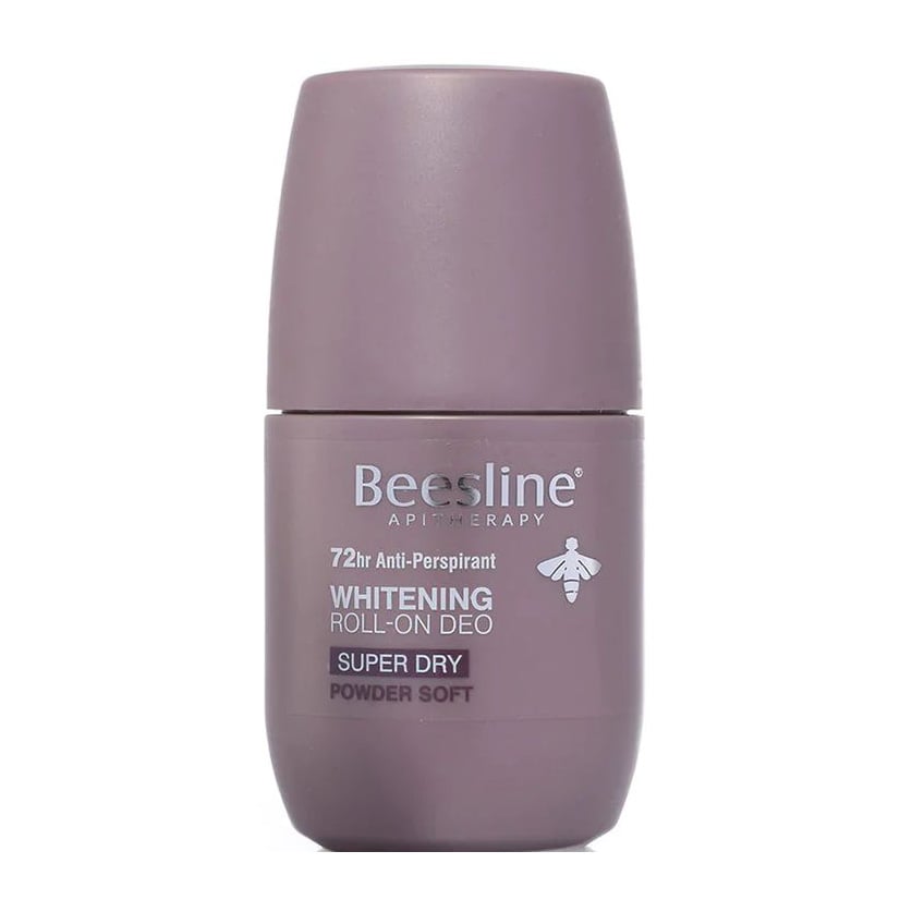 Beesline Natural Whitening Super Dry Powder Soft Roll - On Deodorant – 50ml - Bloom Pharmacy