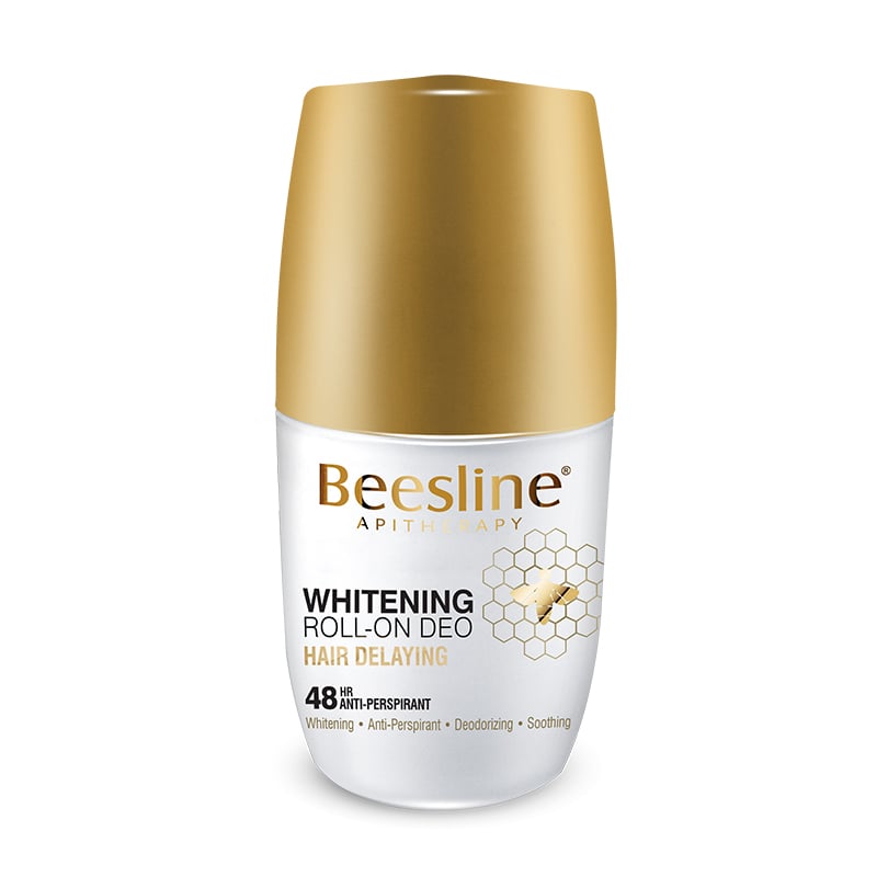 Beesline Whitening Roll On Hair Delaying Deodorant - 50ml - Bloom Pharmacy
