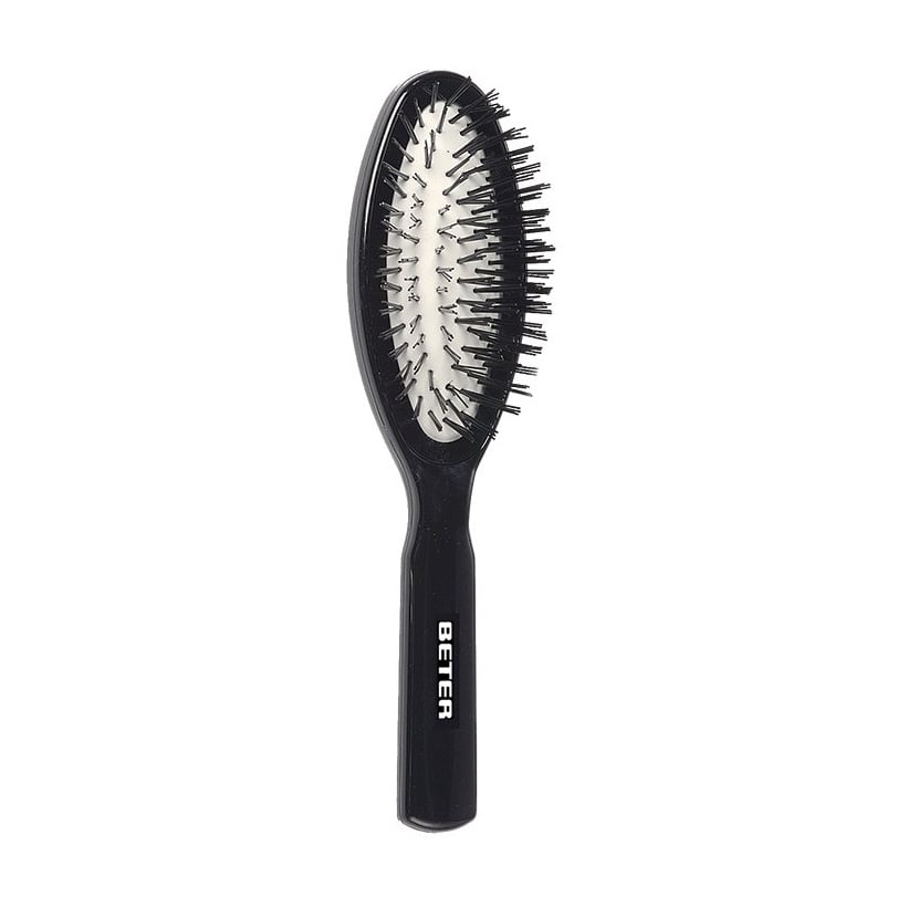 Beter Cushion Brush with Nylon Bristles - Black - Bloom Pharmacy