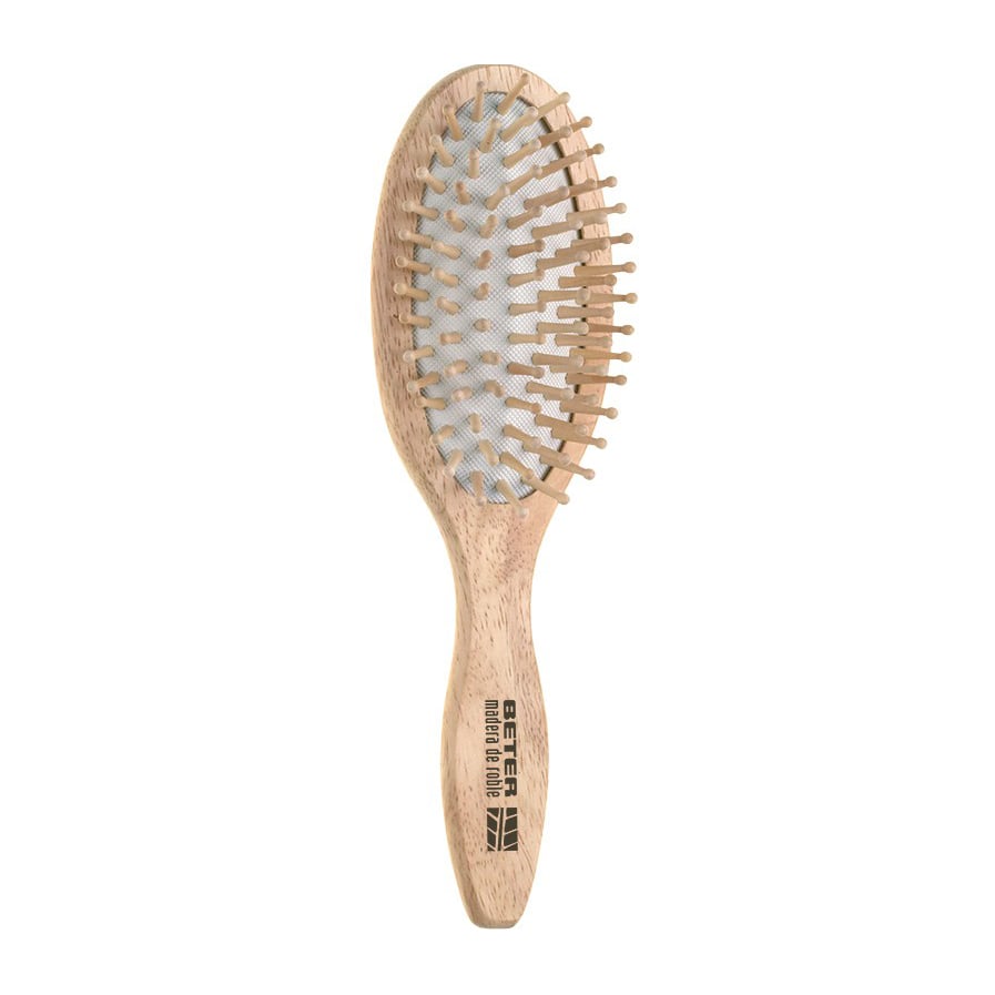 Beter Cushion with Wooden Round Tip Bristles Brush - Bloom Pharmacy