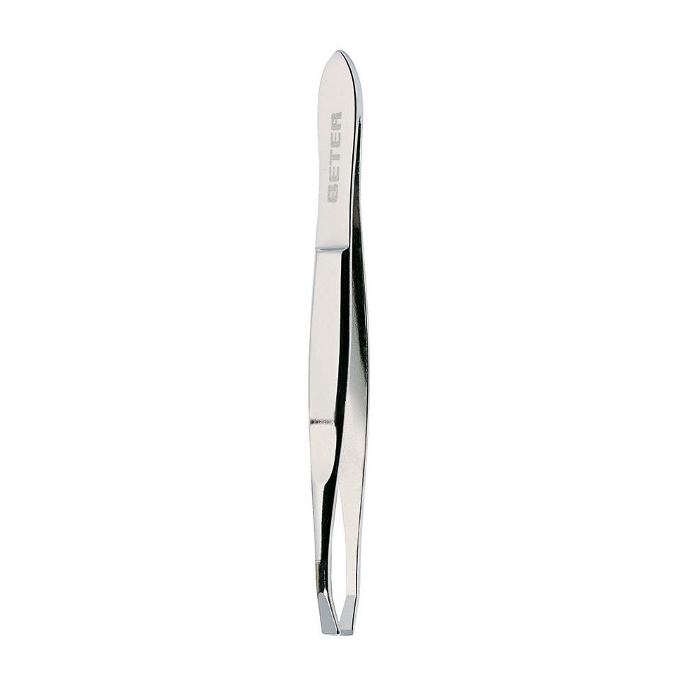 Beter Nickel Plated, Crab Tip Tweezer - Bloom Pharmacy