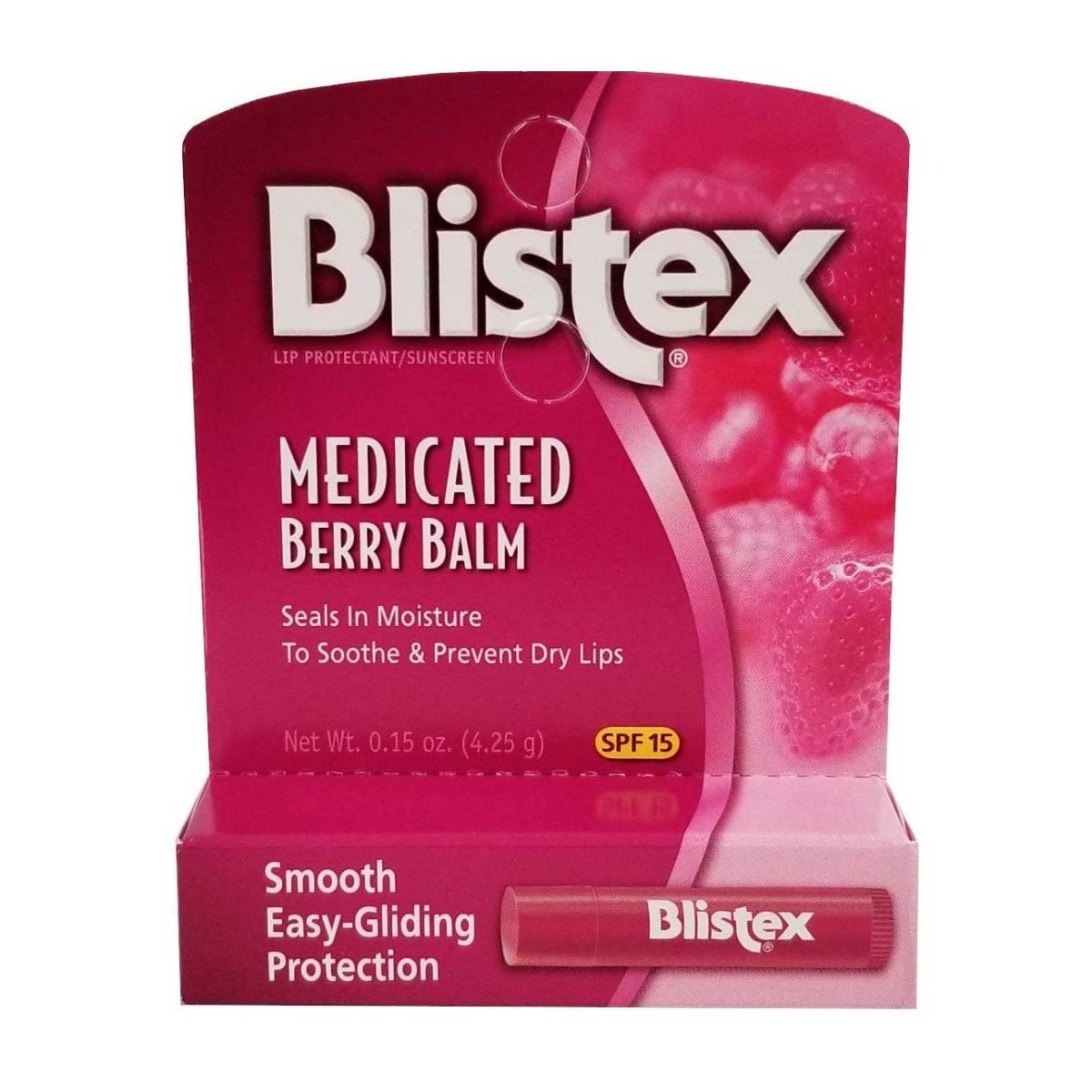 Blistex Medicated SPF 15 Berry Lip Balm - Bloom Pharmacy