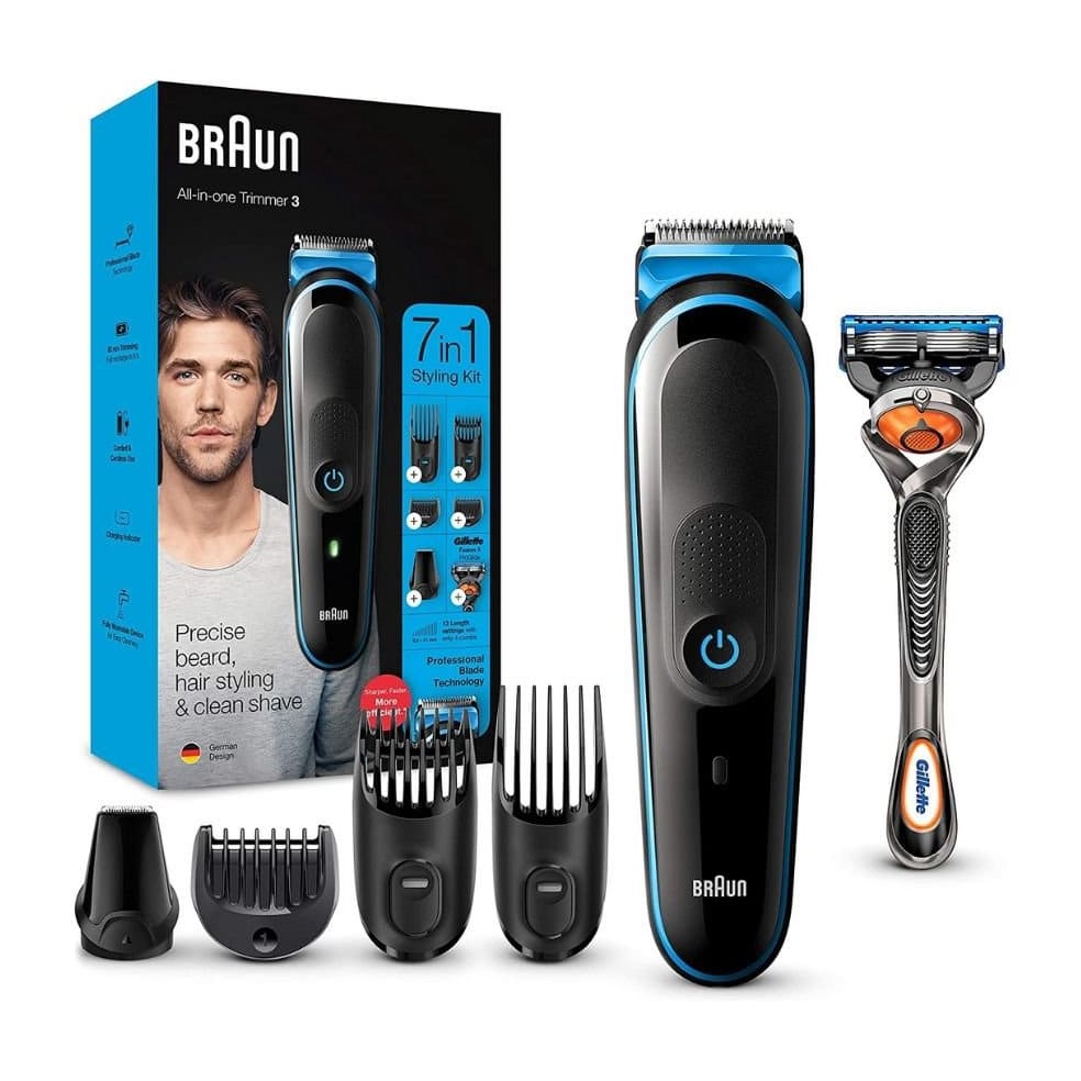 Braun All-In-One Trimmer (3) 7 In 1 Styling Kit - MGK3245 - Bloom Pharmacy