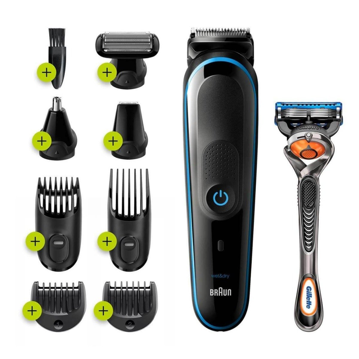 Braun All-In-One Trimmer 5 - 9 in 1 Styling Kit - MGK5280 - Bloom Pharmacy