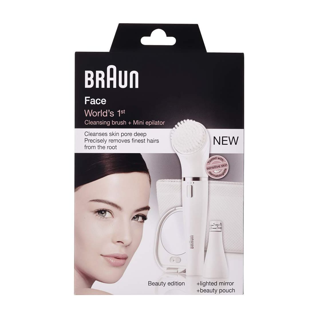Braun Face Spa Cleansing Brush + Mini Epilator 831 Bloom Pharmacy