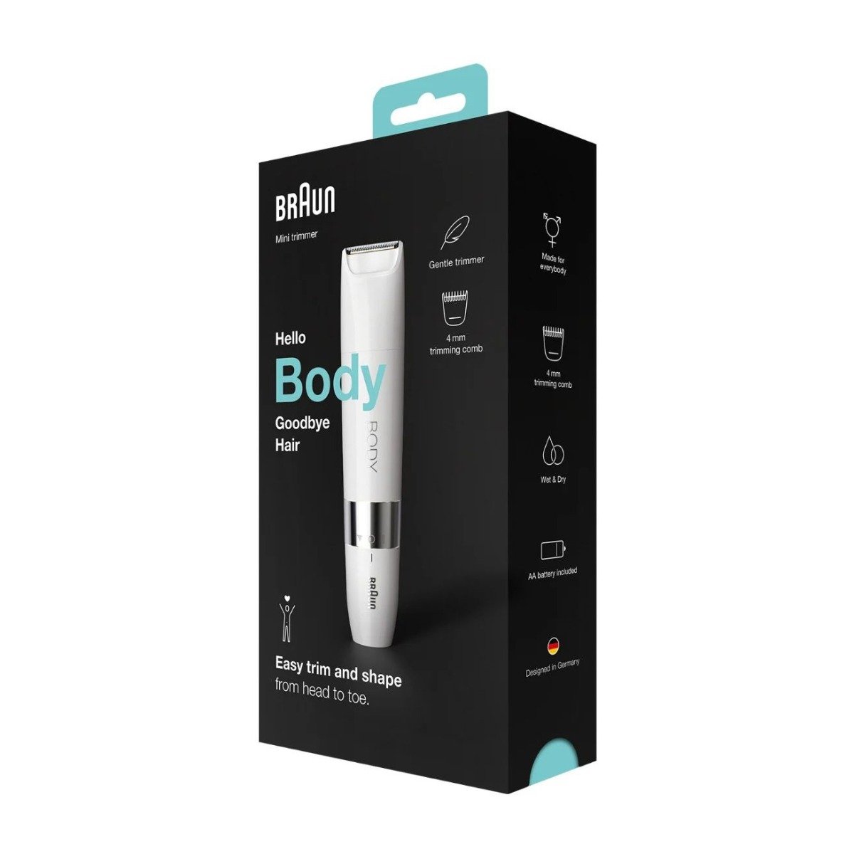 Braun Hello Body Goodbye Hair - BS1000 - Bloom Pharmacy