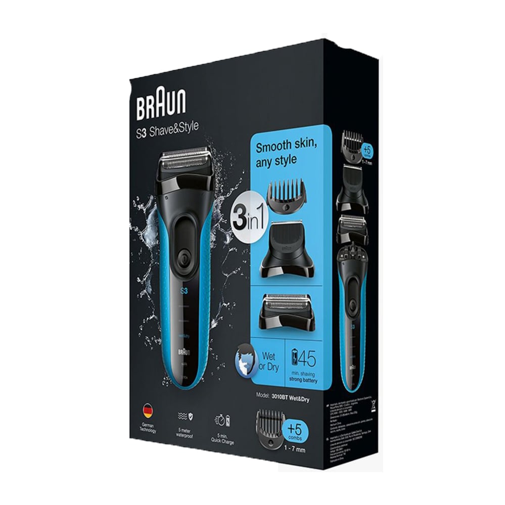 Braun Series 3 Shave & Style - 3010BT - Bloom Pharmacy