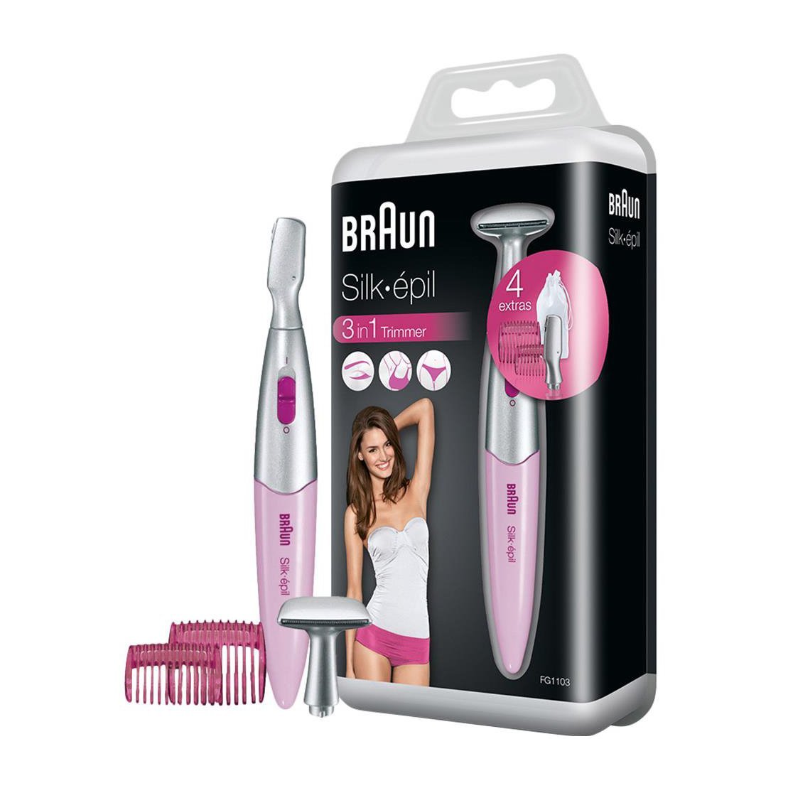 Braun Silk-Epil 3 in1 Trimmer - FG1103 - Bloom Pharmacy