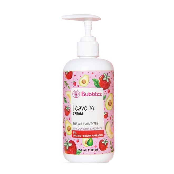 Bubblz Shea Butter & Avocado Oil Leave In Cream For All Hair Types - 350ml - Bloom Pharmacy