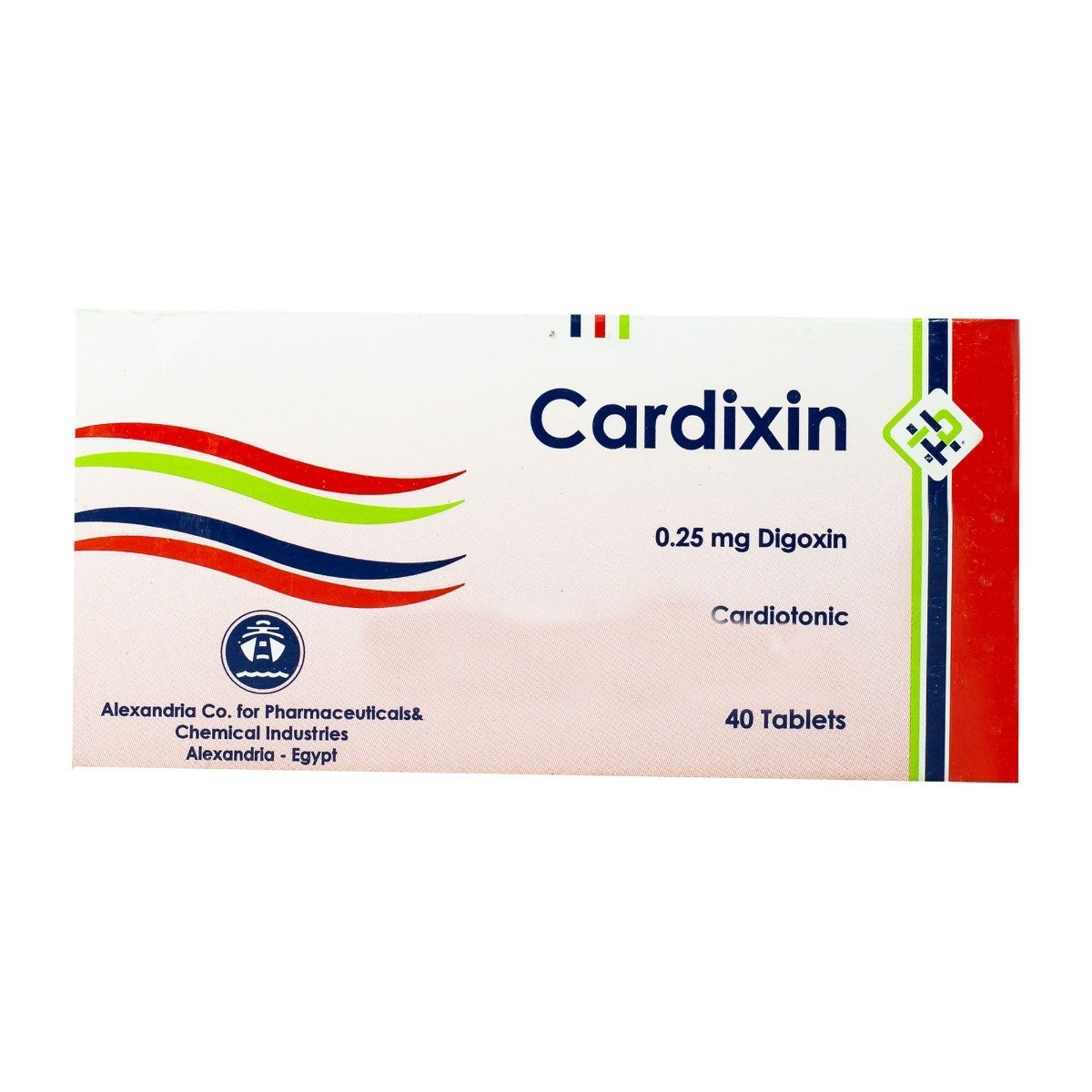 Cardixin 0.25 mg - 40 Tablets - Bloom Pharmacy
