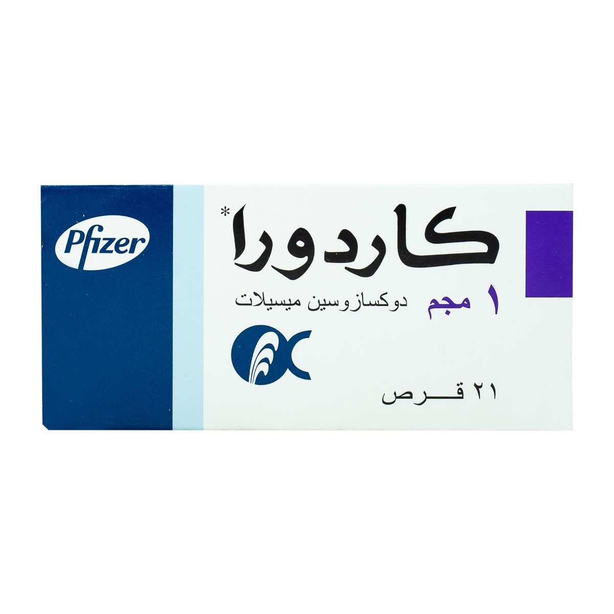Cardura 1 mg - 21 Tablets - Bloom Pharmacy