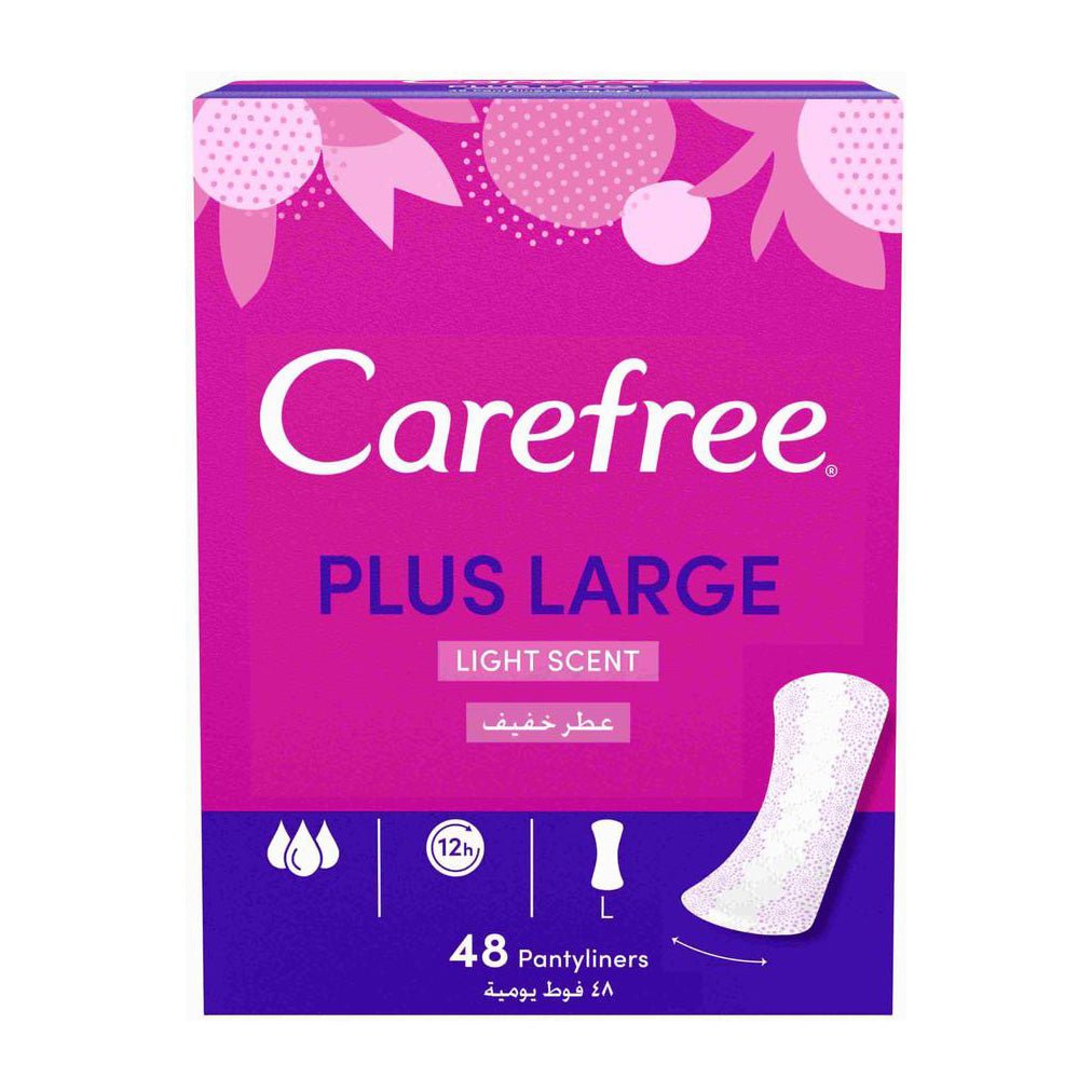 Carefree Plus Large Pantyliners - Bloom Pharmacy