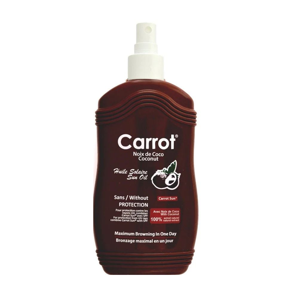 Carrot Sun Oil with Coconut Spray - 200ml - Bloom Pharmacy