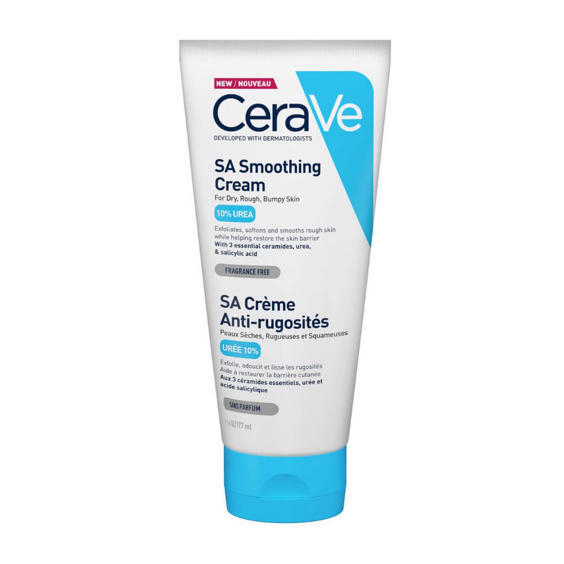 Cerave SA Salicylic Acid 10% Urea Smoothing Cream - 177ml - Bloom Pharmacy