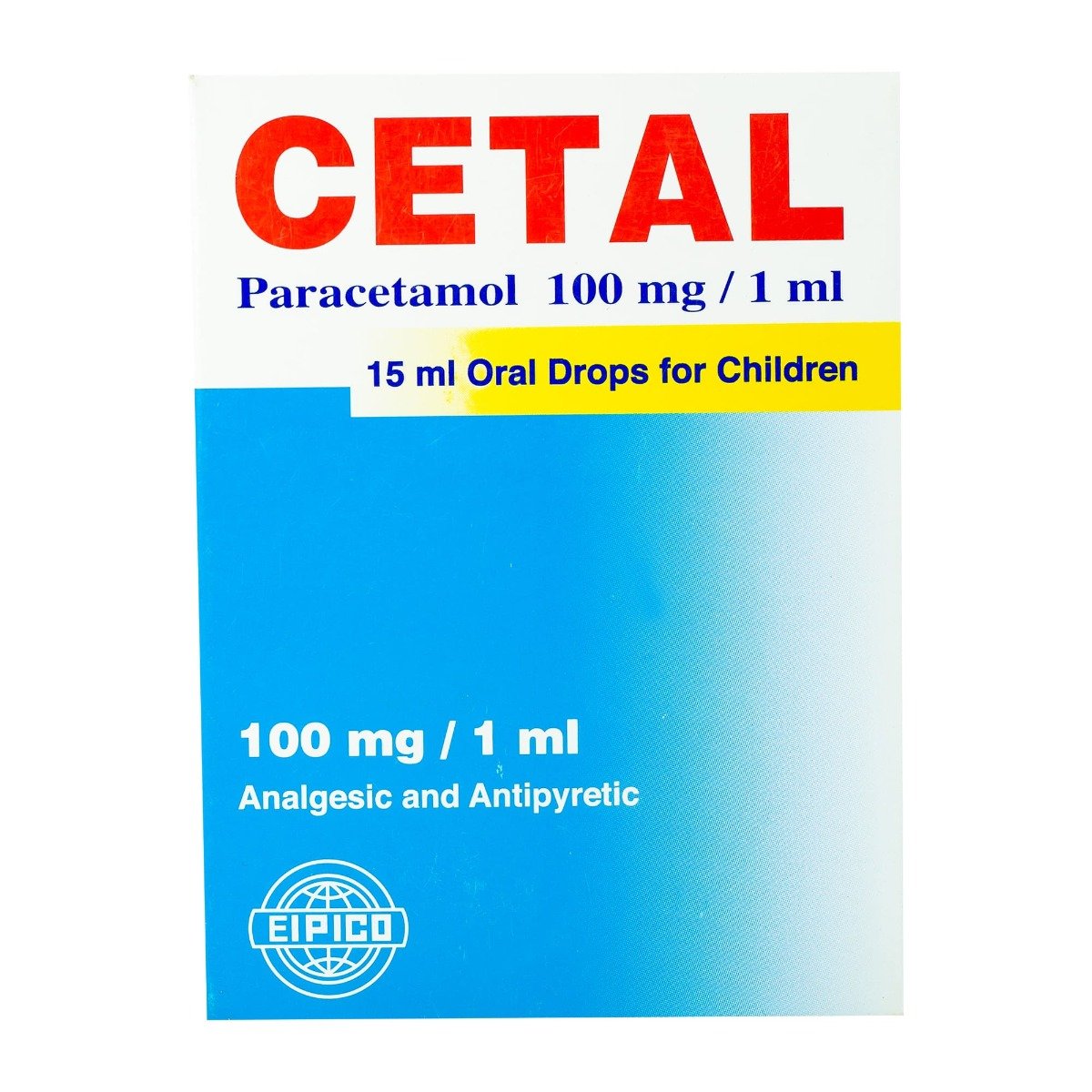 Cetal 100 mg-1 ml Oral Drops - 15 ml - Bloom Pharmacy