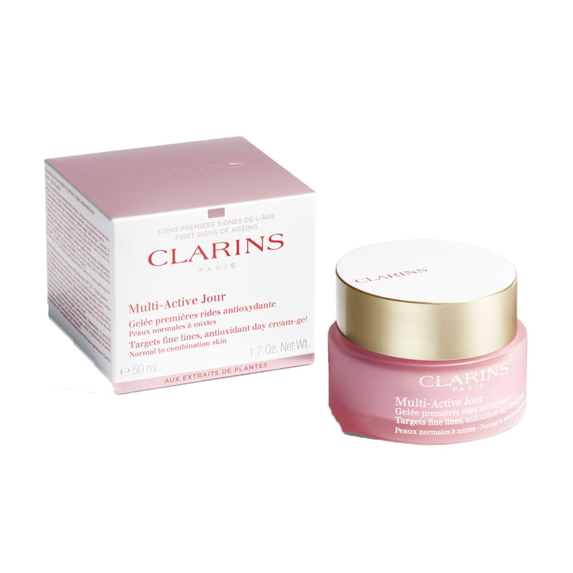 Clarins Multi Active Day Cream Gel Normal to Combination Skin - 50ml - Bloom Pharmacy