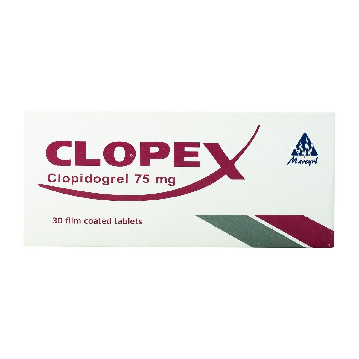 Clopex 75 mg - 30 Tablets - Bloom Pharmacy