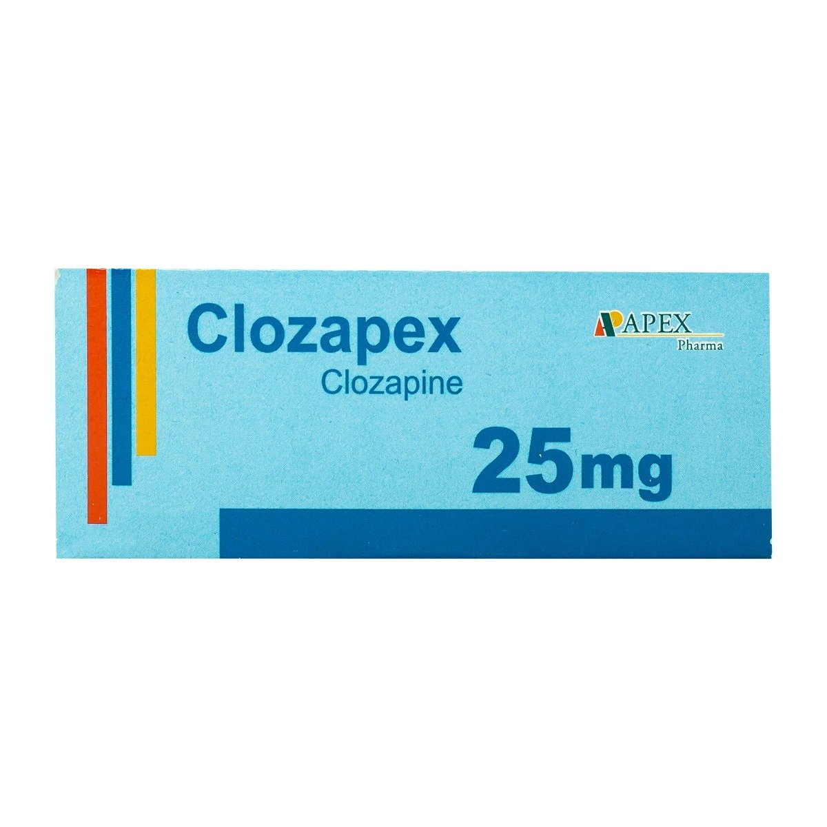 Clozapex 25 mg - 50 Tablets - Bloom Pharmacy