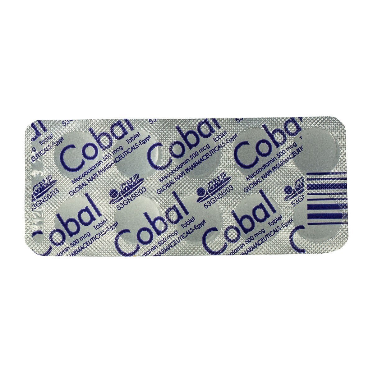 Cobal 500 mcg - 30 Tablets - Bloom Pharmacy