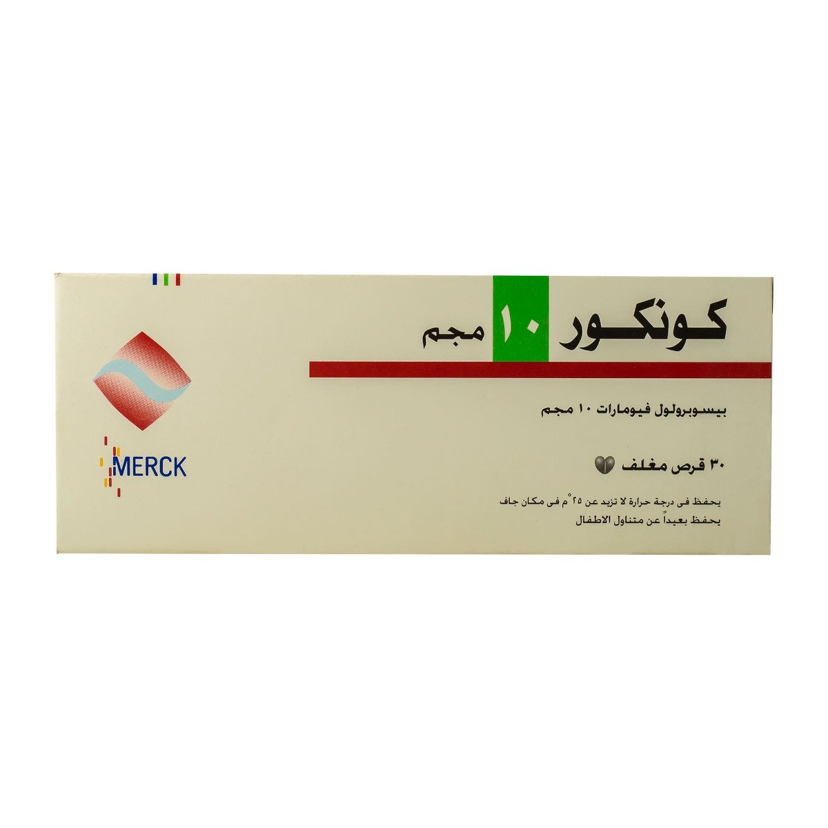 Concor 10 mg - 30 Tablets - Bloom Pharmacy