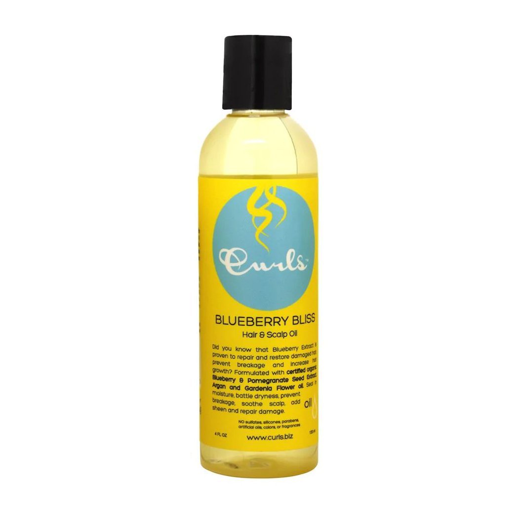 Curls Blueberry Bliss Hair & Scalp Oil - 120ml - Bloom Pharmacy