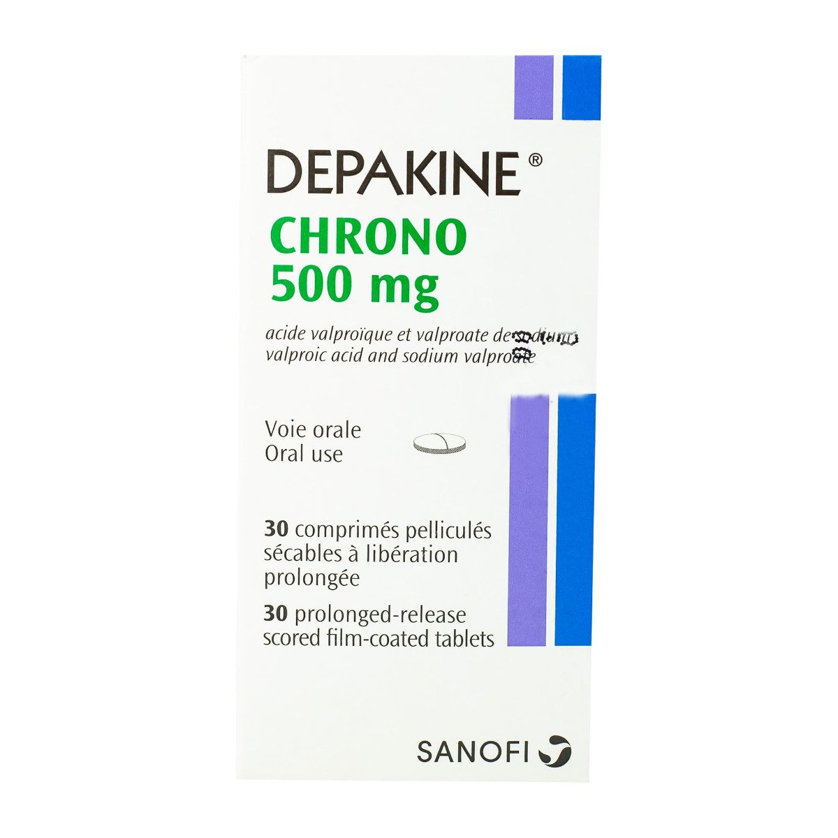 Depakine Chrono 500 mg - 30 Tablets - Bloom Pharmacy